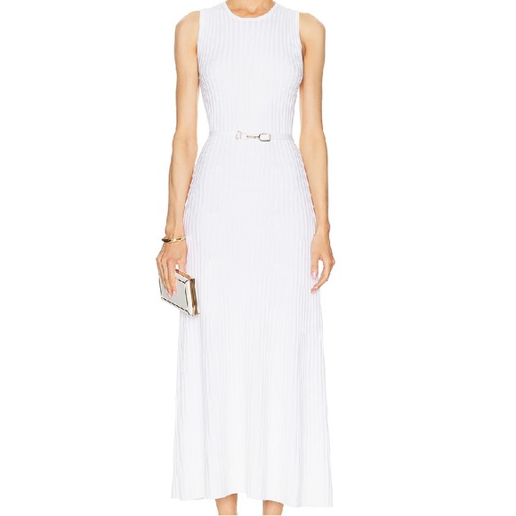 Gabriela Hearst Meier knit dress white size S - Picture 1 of 8
